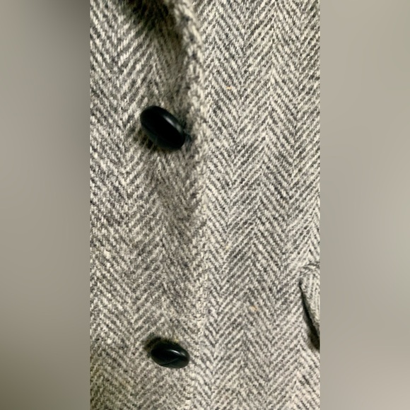 Vintage Harris Tweed Herringbone Blazer Size40 - Picture 9 of 14